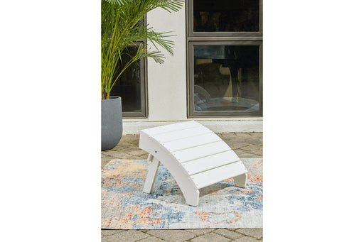 Sundown Treasure White Ottoman - P011-813 - Vega Furniture