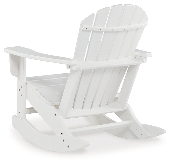 Sundown Treasure White Outdoor Rocking Chair - P011-827 - Vega Furniture