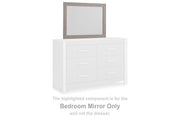 Surancha Gray Bedroom Mirror (Mirror Only) - B1145-36 - Vega Furniture