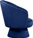 Swanson Blue Velvet Accent Chair - 545Navy-C - Vega Furniture