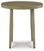 Swiss Valley Beige Outdoor End Table - P390-706 - Vega Furniture