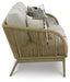 Swiss Valley Beige Outdoor Sofa with Cushion - P390-838 - Vega Furniture