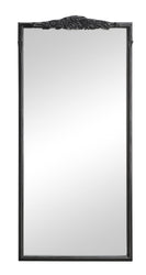 Sylvie Glossy Black Full Length Mirror - 969532GBK - Vega Furniture