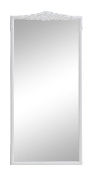 Sylvie Glossy White Full Length Mirror - 969532GWT - Vega Furniture