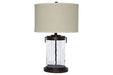 Tailynn Clear/Bronze Finish Table Lamp - L430324 - Vega Furniture