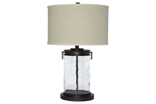 Tailynn Clear/Bronze Finish Table Lamp - L430324 - Vega Furniture