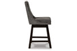 Tallenger Dark Gray Counter Height Barstool, Set of 2 - D380-624 - Vega Furniture