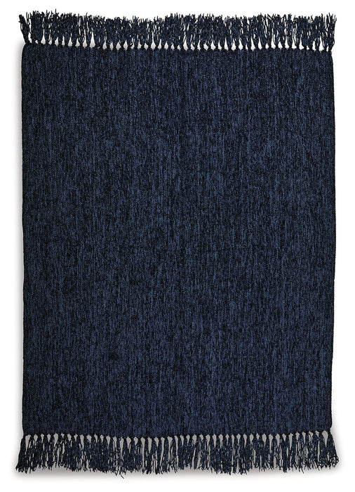 Tamish Blue Throw, Set of 3 - A1001022 - Vega Furniture