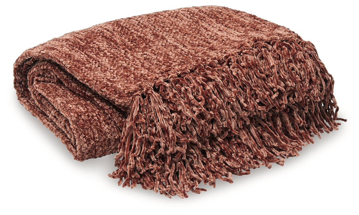 Tamish Rust Throw (Set of 3) - A1001052 - Vega Furniture