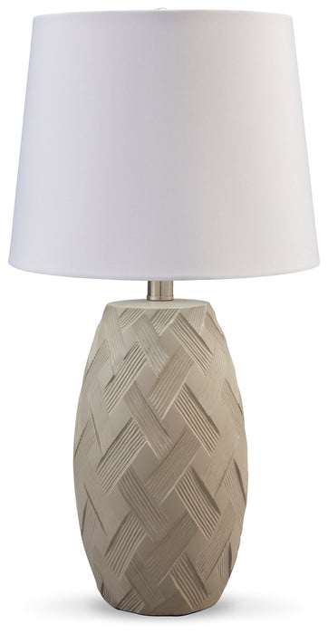 Tamner Taupe Table Lamp, Set of 2 - L243324 - Vega Furniture