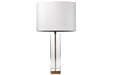 Teelsen Clear/Gold Finish Table Lamp - L428184 - Vega Furniture