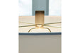 Teelsen Clear/Gold Finish Table Lamp - L428184 - Vega Furniture