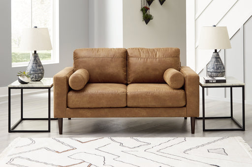 Telora Caramel Loveseat - 4100235 - Vega Furniture