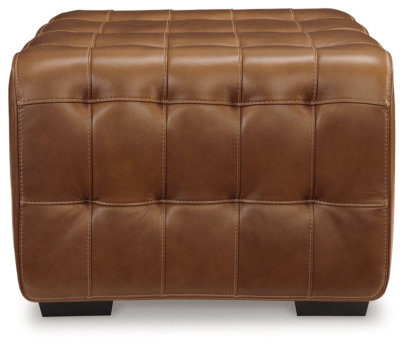 Temmpton Chocolate Oversized Accent Ottoman - U9270808 - Vega Furniture