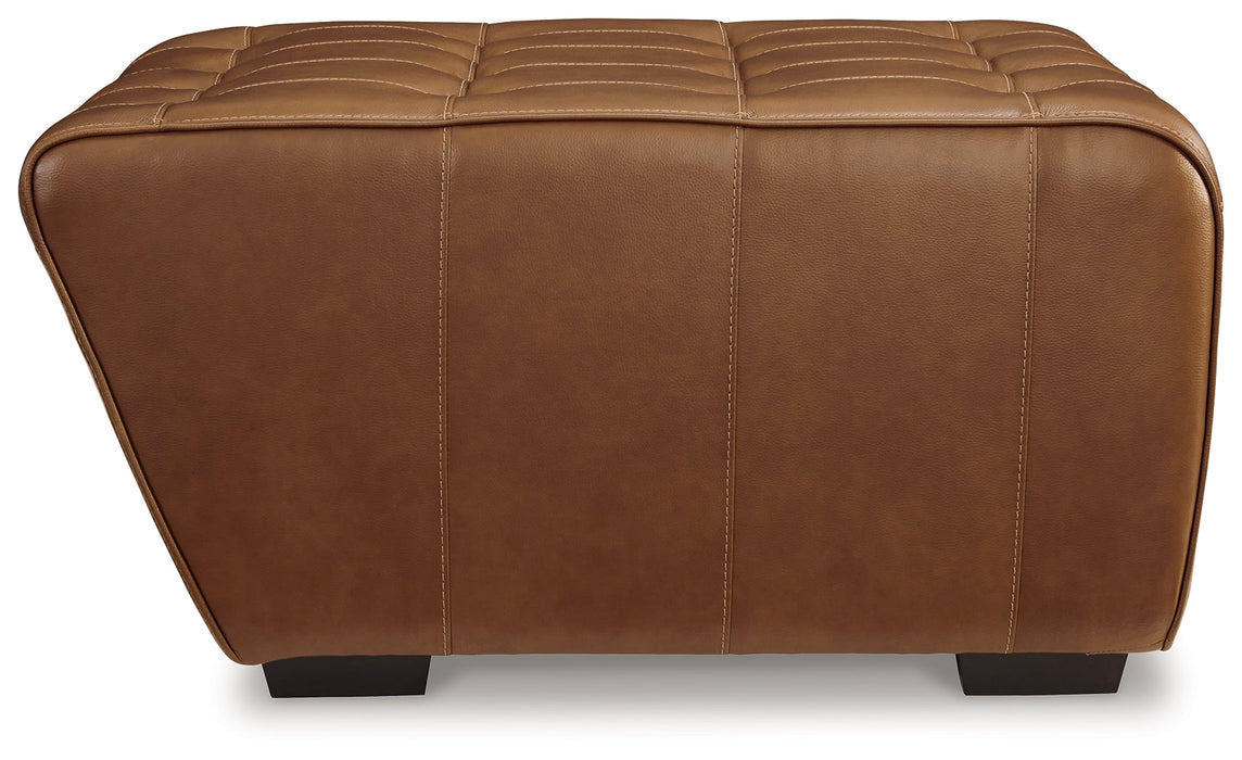 Temmpton Chocolate Oversized Accent Ottoman - U9270808 - Vega Furniture