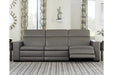 Texline Gray 4-Piece Power Reclining Sofa - SET | U5960321 | U5960322 | U5960346 | U5960323 - Vega Furniture