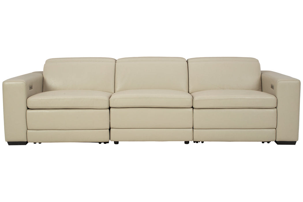 Texline Sand 4-Piece Power Reclining Sofa - SET | U5960421 | U5960422 | U5960446 | U5960423 - Vega Furniture