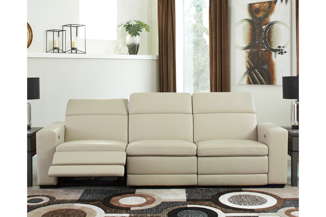 Texline Sand 4-Piece Power Reclining Sofa - SET | U5960421 | U5960422 | U5960446 | U5960423 - Vega Furniture