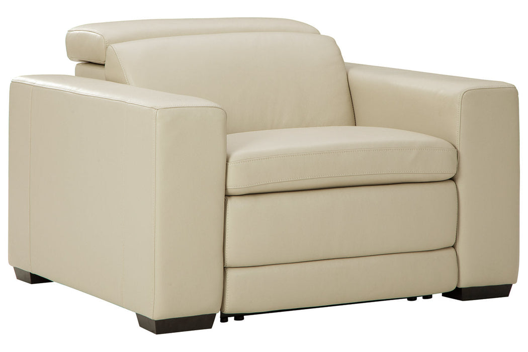 Texline Sand Power Recliner - U5960413 - Vega Furniture