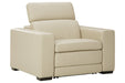 Texline Sand Power Recliner - U5960413 - Vega Furniture