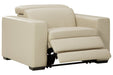 Texline Sand Power Recliner - U5960413 - Vega Furniture