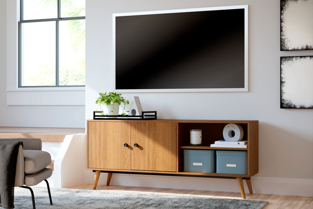 Thadamere Brown TV Stand - W060-58 - Vega Furniture