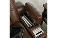 The Man-Den Mahogany Power Recliner - U8530613 - Vega Furniture