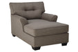 Tibbee Slate Chaise - 9910115 - Vega Furniture