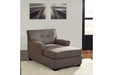 Tibbee Slate Chaise - 9910115 - Vega Furniture