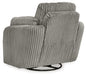 Tie-Breaker Fog Swivel Glider Recliner - 9490361 - Vega Furniture