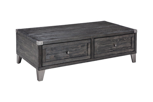 Todoe Dark Gray Coffee Table with Lift Top - T901-9 - Vega Furniture