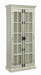 Toni Antique White 2-Door Tall Cabinet - 910187 - Vega Furniture