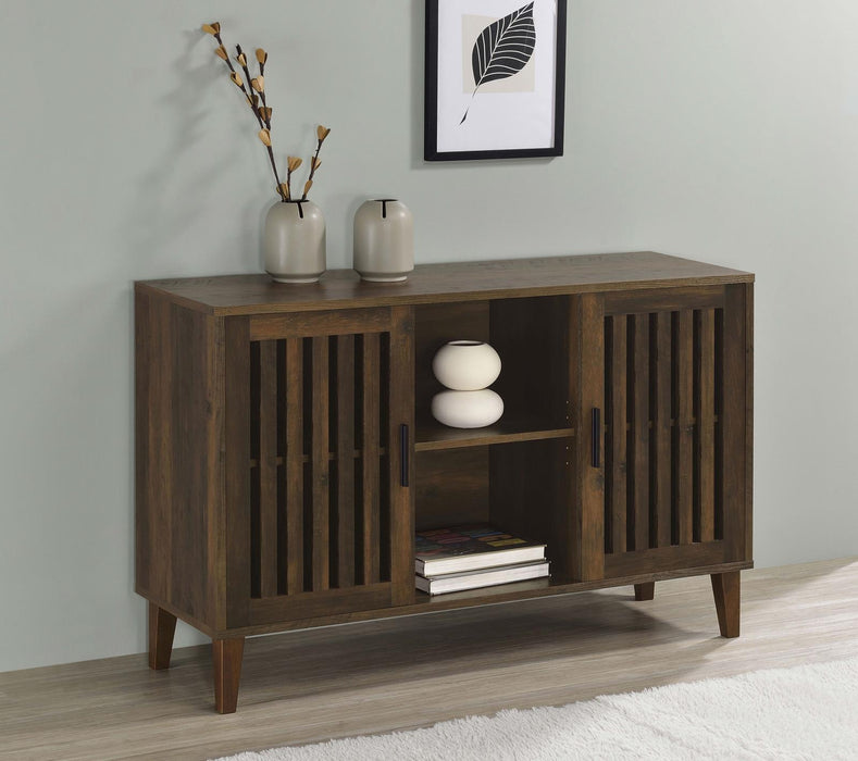 Torin 2-door Engineered Wood Accent Cabinet Dark Pine - 950392 - Vega Furniture