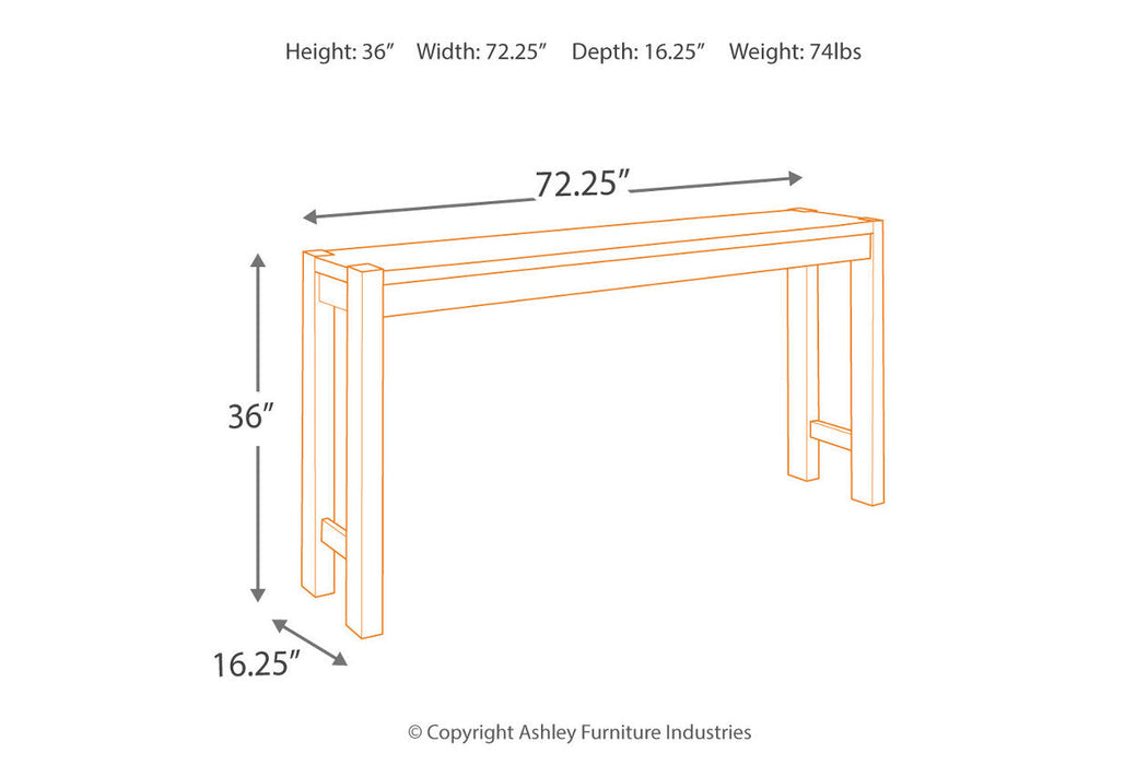 Torjin Brown/Gray Counter Height Dining Table - D440-52 - Vega Furniture