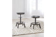 Torjin Gray Counter Height Stool, Set of 2 - D440-324 - Vega Furniture