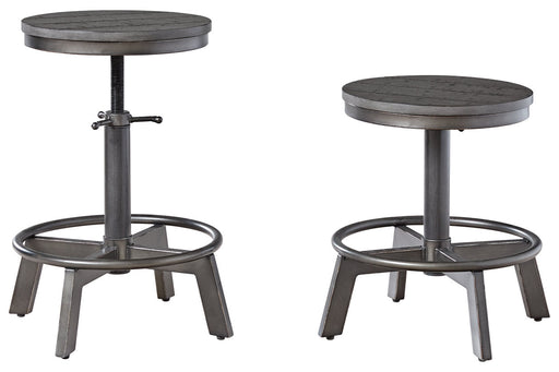 Torjin Gray Counter Height Stool, Set of 2 - D440-324 - Vega Furniture