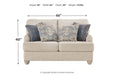 Traemore Linen Loveseat - 2740335 - Vega Furniture