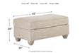 Traemore Linen Ottoman - 2740314 - Vega Furniture