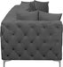 Tremblay Grey 138" Velvet Modular Sofa - 686Grey-S138 - Vega Furniture