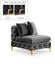 Tremblay Grey Velvet Modular Armless Chair - 686Grey-Armless - Vega Furniture