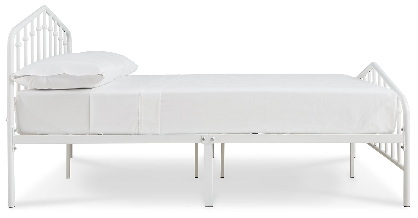 Trentlore White Full Metal Bed - B076-672 - Vega Furniture