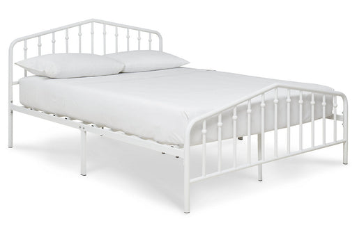 Trentlore White Queen Metal Bed - B076-681 - Vega Furniture