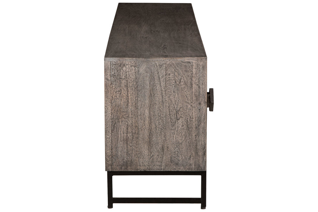 Treybrook Distressed Gray Accent Cabinet - A4000512 - Vega Furniture