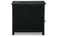 Treytown Black Chairside End Table - T300-617 - Vega Furniture