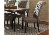 Tripton Graphite Dining Chair, Set of 2 - D530-02 - Vega Furniture