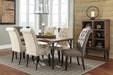 Tripton Linen Dining Chair, Set of 2 - D530-01 - Vega Furniture