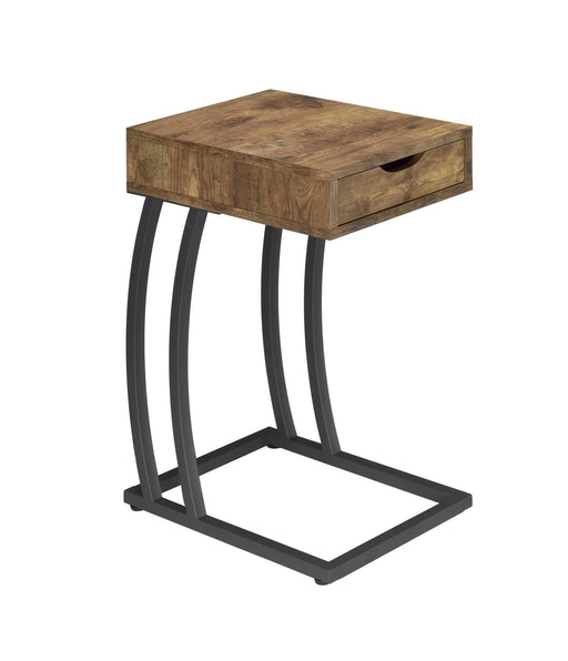 Troy Antique Nutmeg Accent Table with Power Outlet - 900577 - Vega Furniture