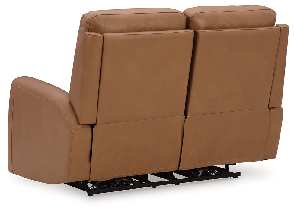 Tryanny Butterscotch Power Reclining Loveseat - U9370414 - Vega Furniture