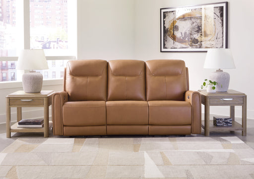Tryanny Butterscotch Power Reclining Sofa - U9370415 - Vega Furniture