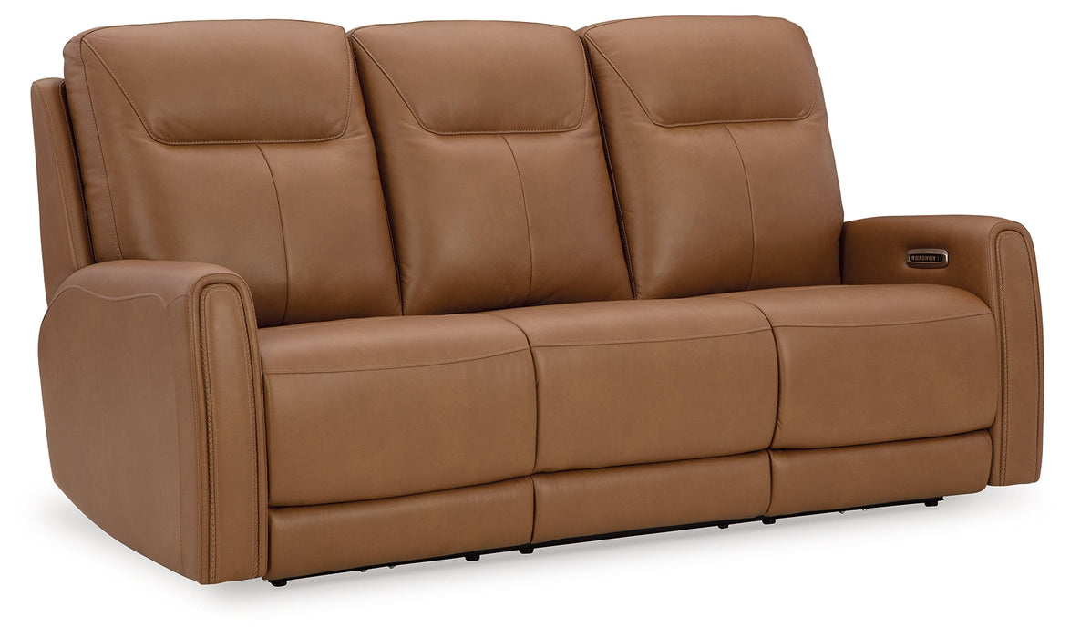 Tryanny Butterscotch Power Reclining Sofa - U9370415 - Vega Furniture